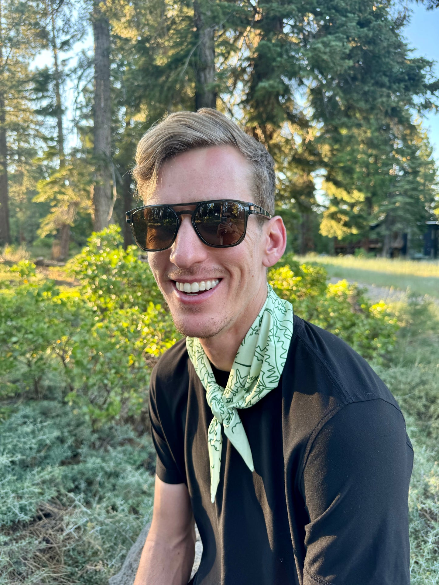 Forest Ferns Ice Bandana