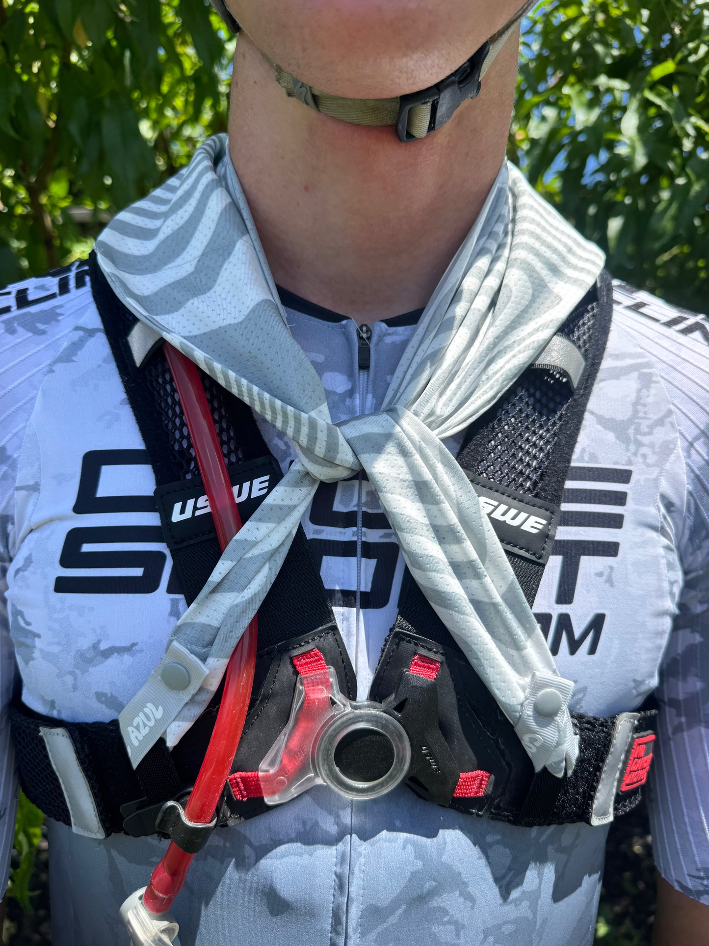 Trail Hallucinations [Grey] Ice Bandana V2