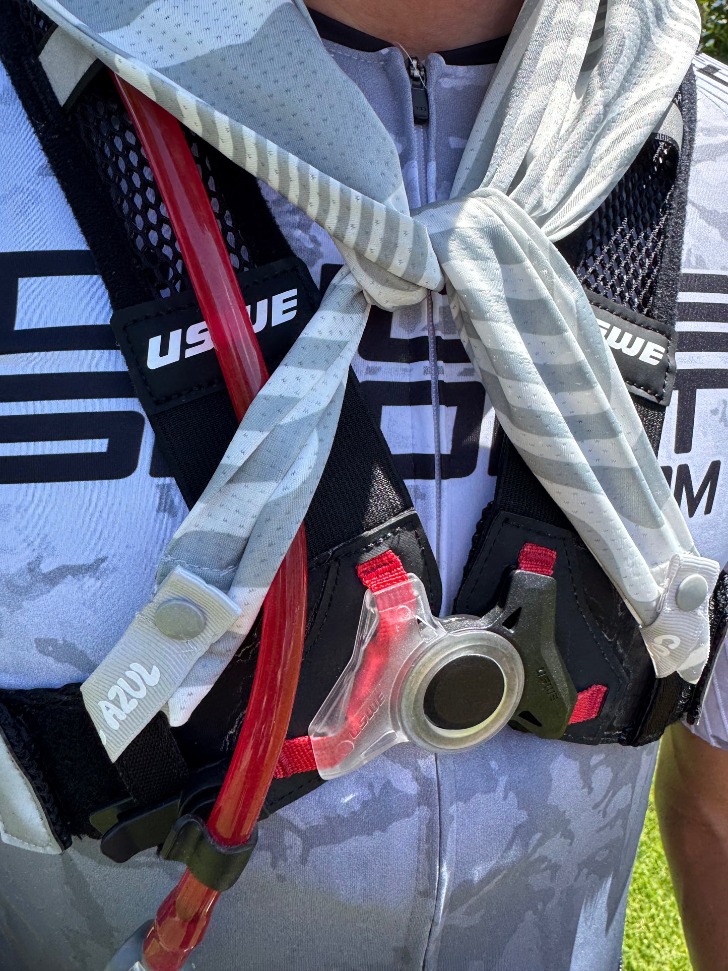 Trail Hallucinations [Grey] Ice Bandana V2